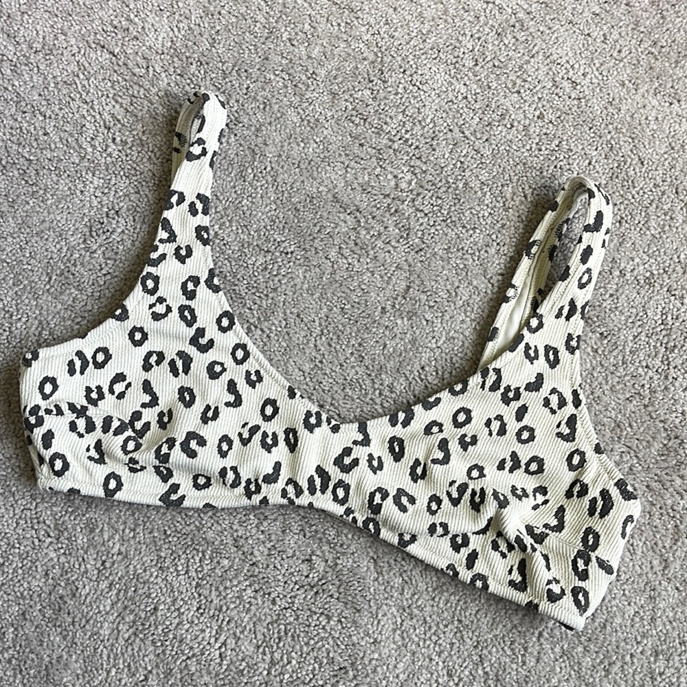 Terry Leopard Swim Top
